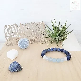 Sodalite, Celestite, Selenite