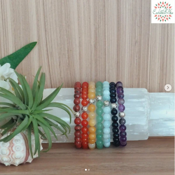 Set of 7 Chakra bracelets