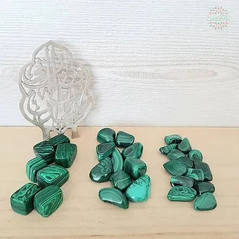 Malachite “stone of Positive transformation Tumbled Stones