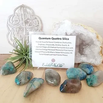 Quantum Quattro Silica, Five Powerful Healing Crystals In One Stone